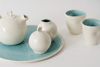 Tea Set - dimpled cups